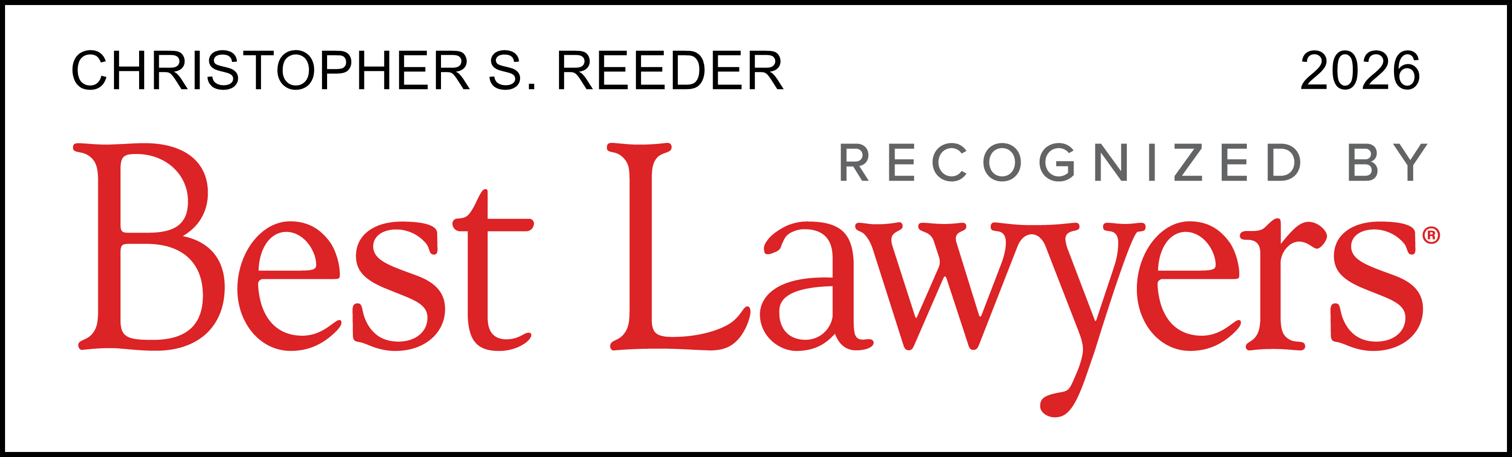 Chris Reeder badge
